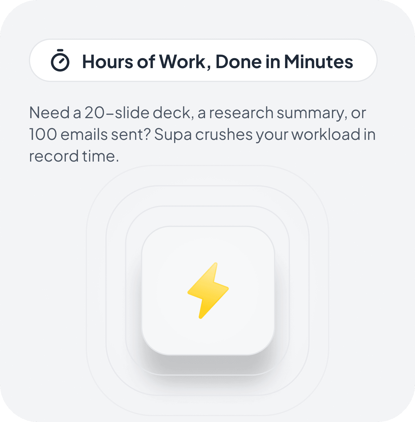 Supa Get Things Done